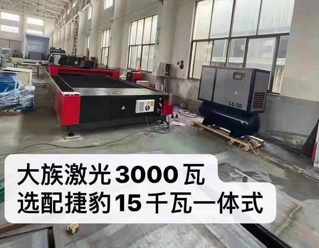 激光切割專(zhuān)用螺桿機(jī)案例